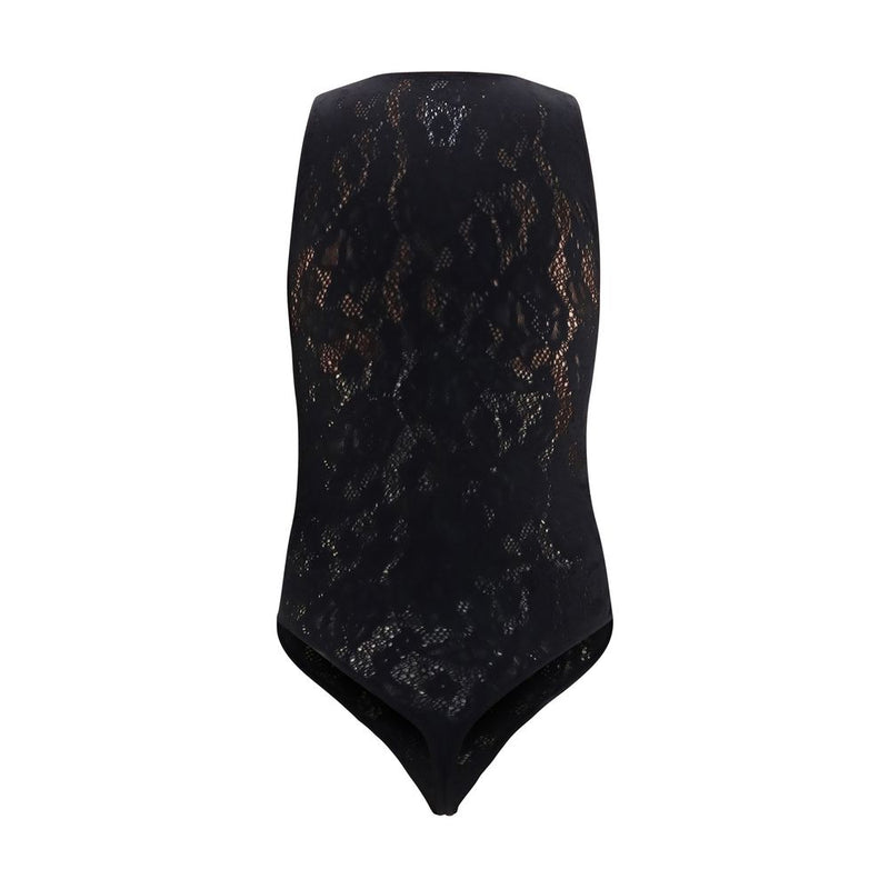 Body en polyamide noir Wolford