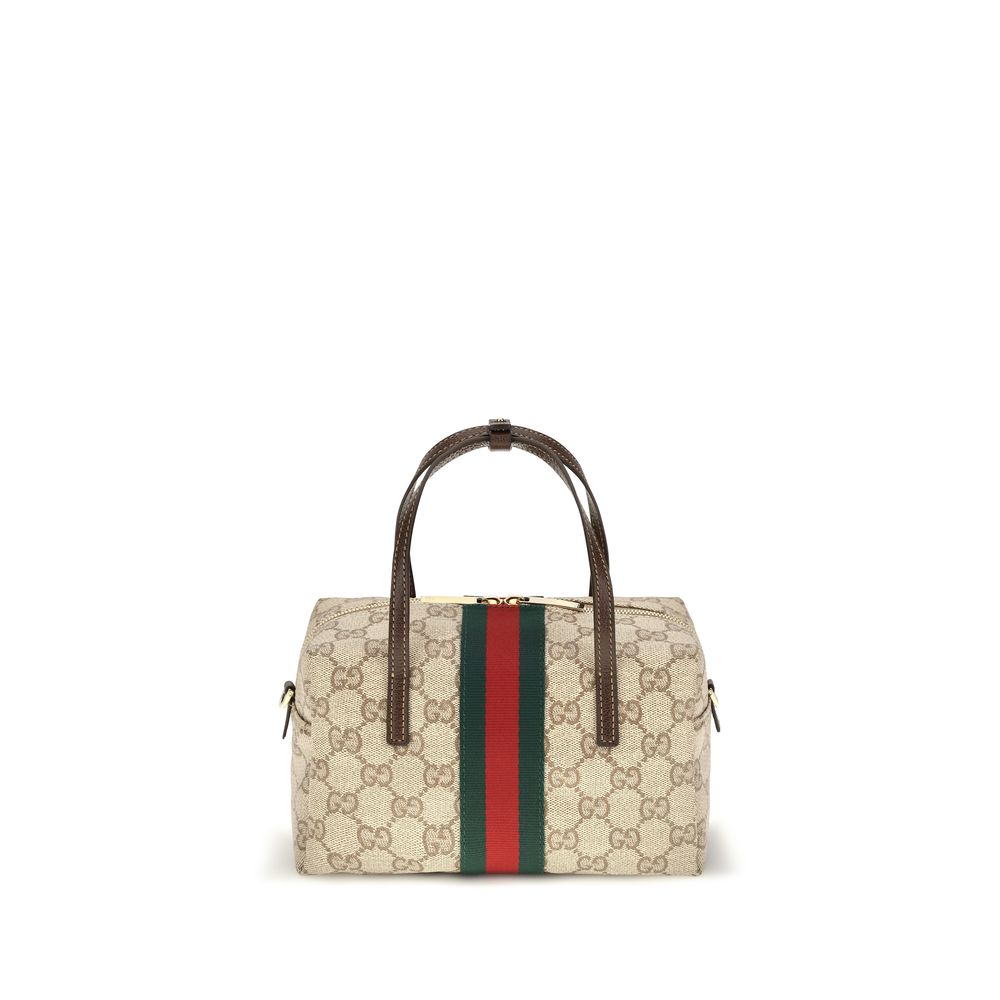 Sac à main Gucci en tissu beige