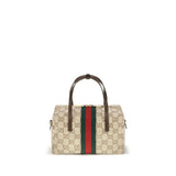 Sac à main Gucci en tissu beige