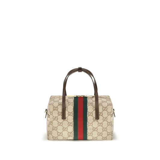 Sac à main Gucci en tissu beige
