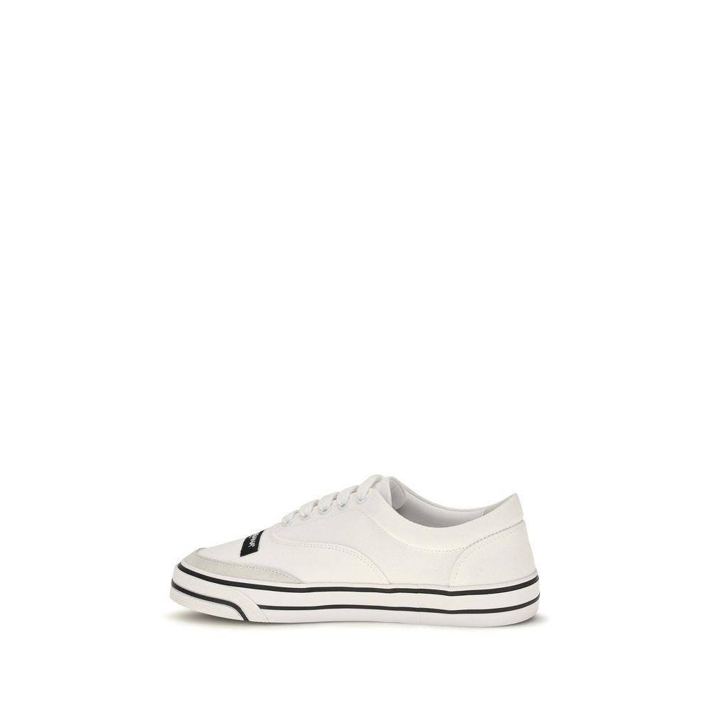 Baskets basses Dolce & Gabbana en coton blanc