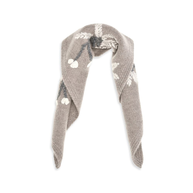 P.A.R.O.S.H. Beige Wool Oves Aries Scarf