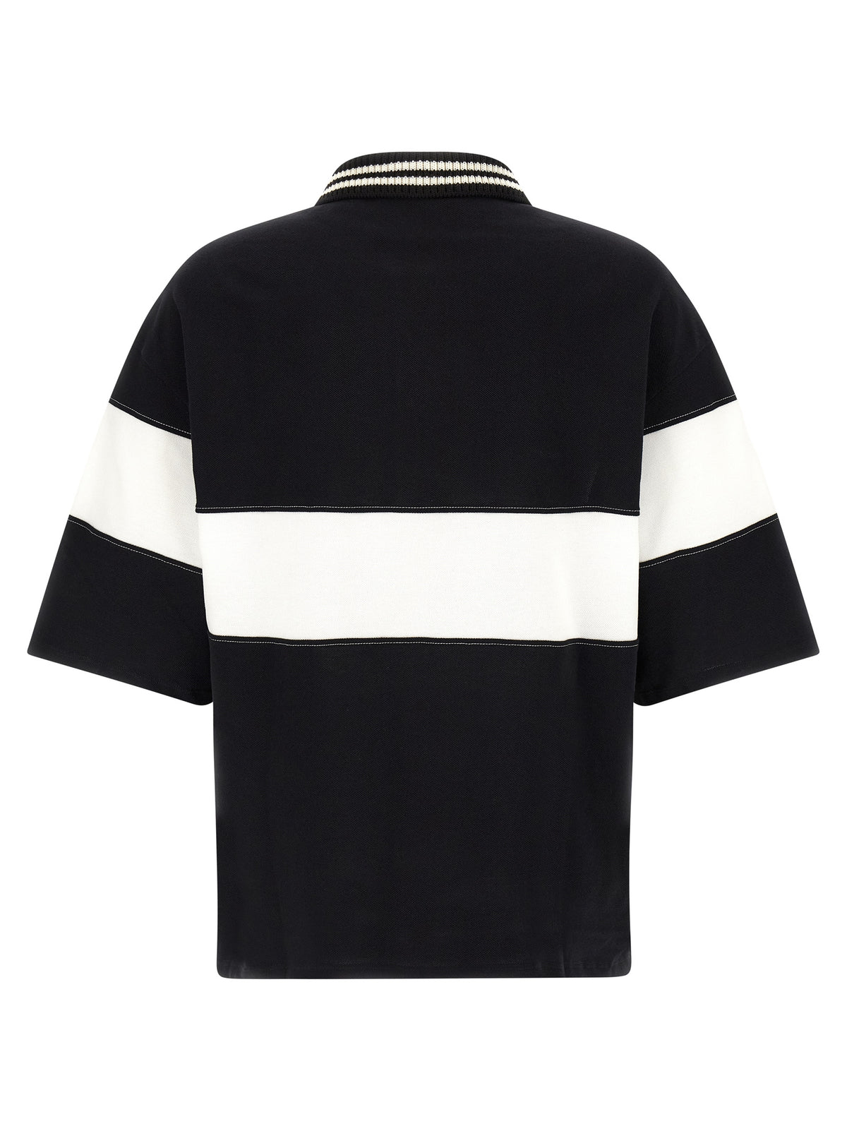 Polo en coton bicolore Amiri