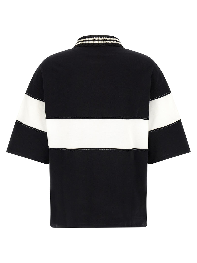Polo en coton bicolore Amiri