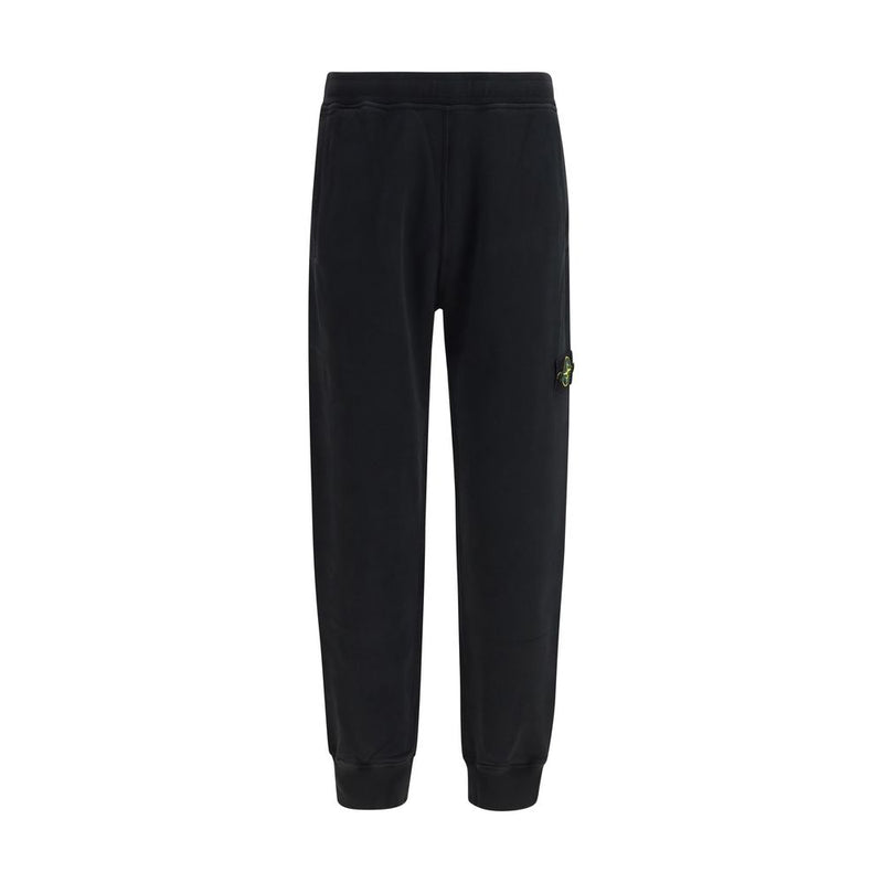 Sweat-shirt en coton noir Stone Island