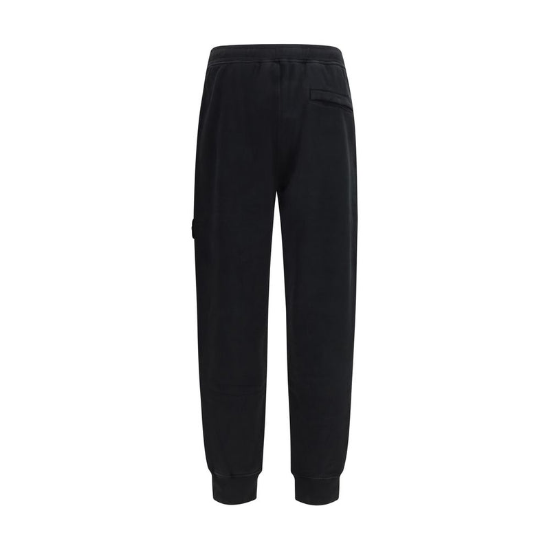 Sweat-shirt en coton noir Stone Island