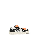 Baskets basses Off-White en cuir de veau multicolore Bos Taurus