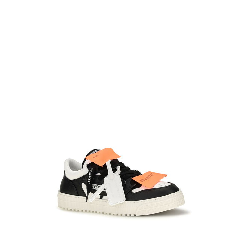 Baskets basses Off-White en cuir de veau multicolore Bos Taurus