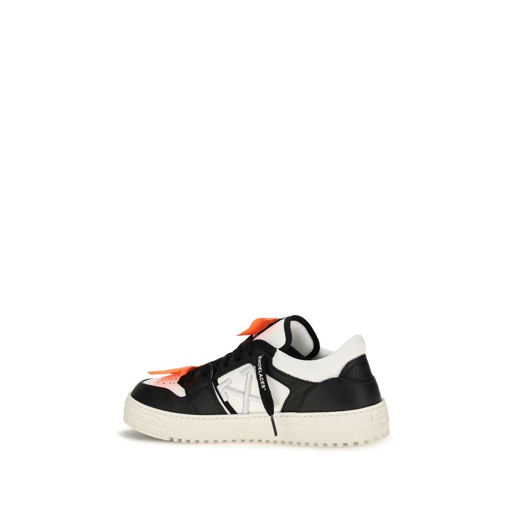 Baskets basses Off-White en cuir de veau multicolore Bos Taurus