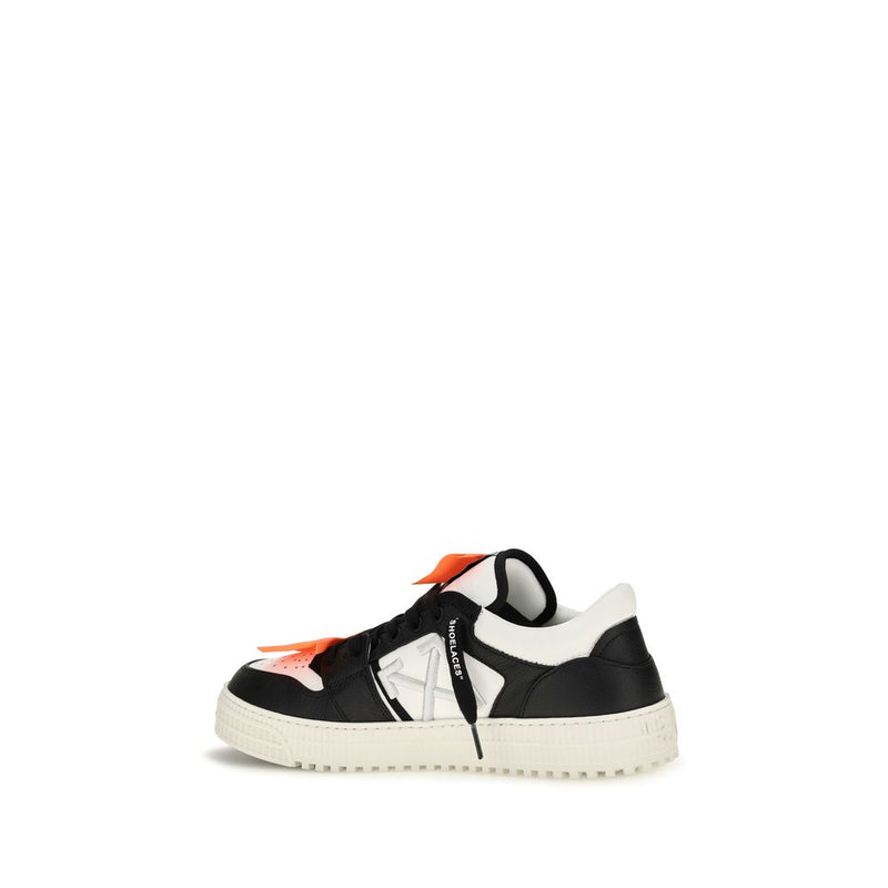 Baskets basses Off-White en cuir de veau multicolore Bos Taurus