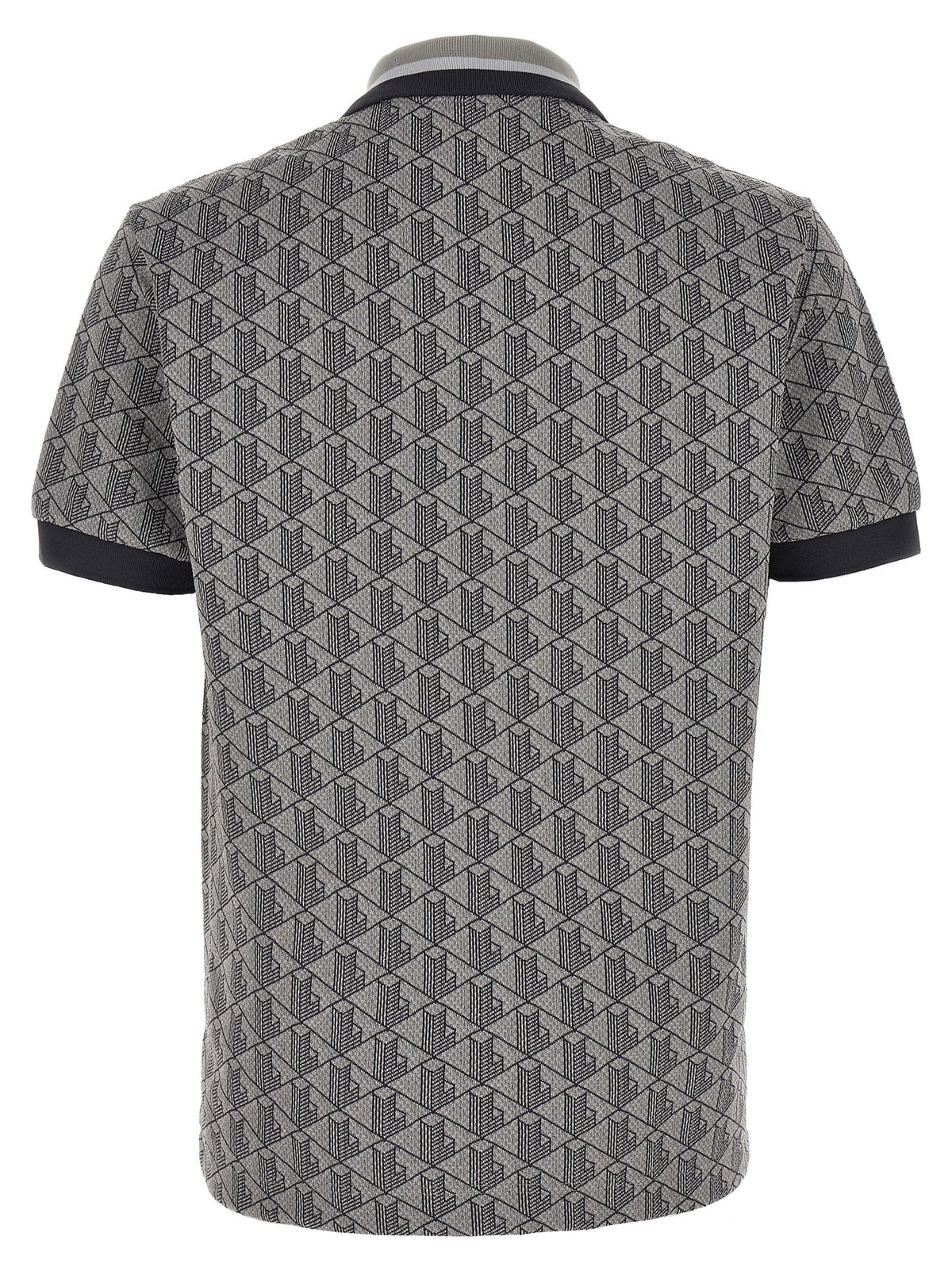 Polo Lacoste gris en polyester