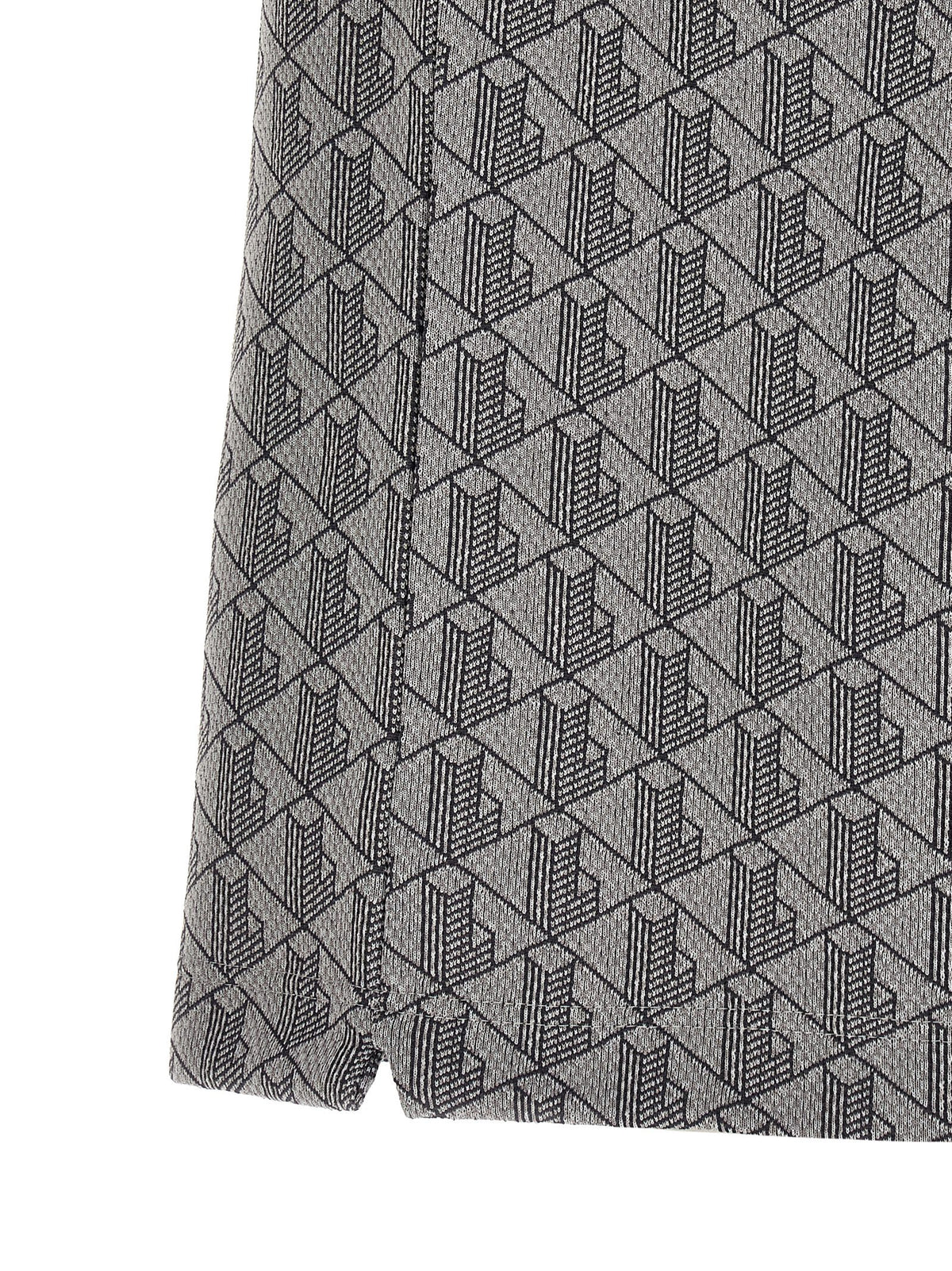 Polo Lacoste gris en polyester