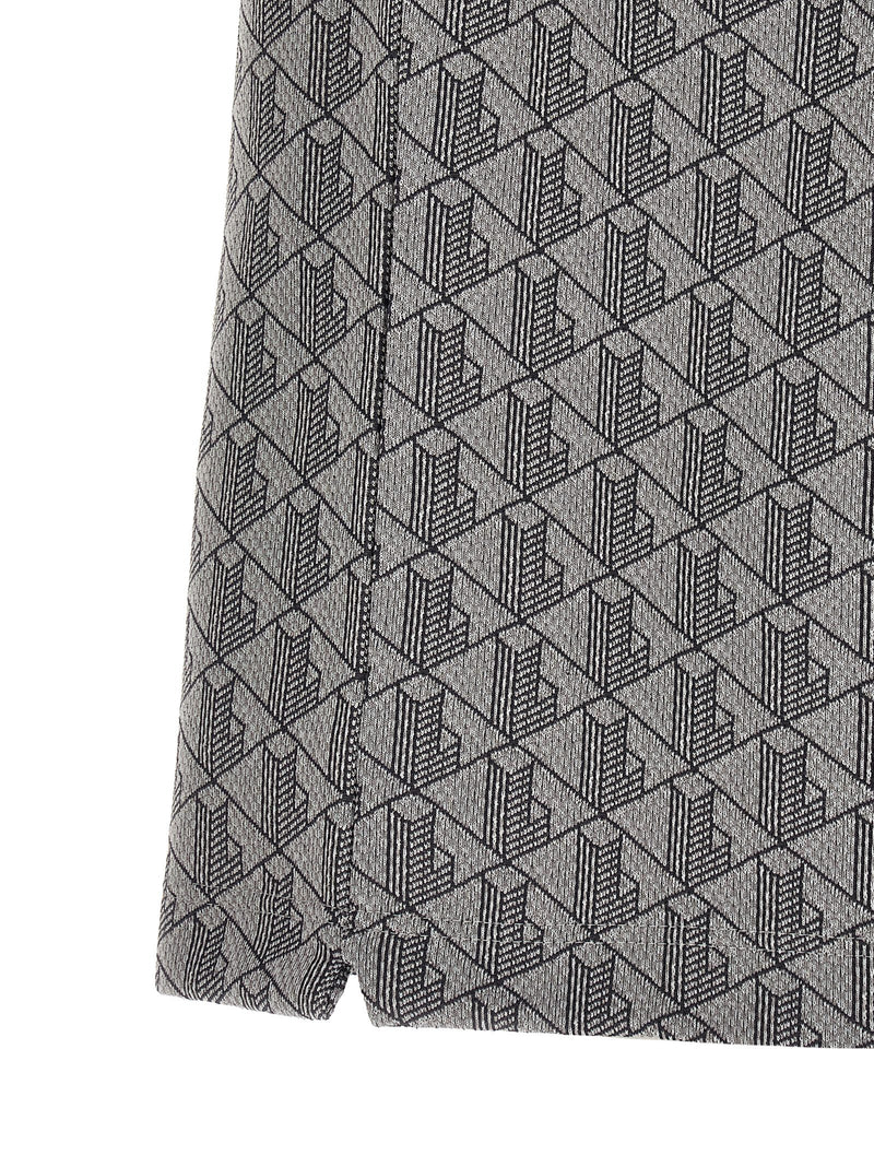 Polo Lacoste gris en polyester