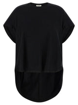 T-shirt en coton noir DI.LA3 PARI'