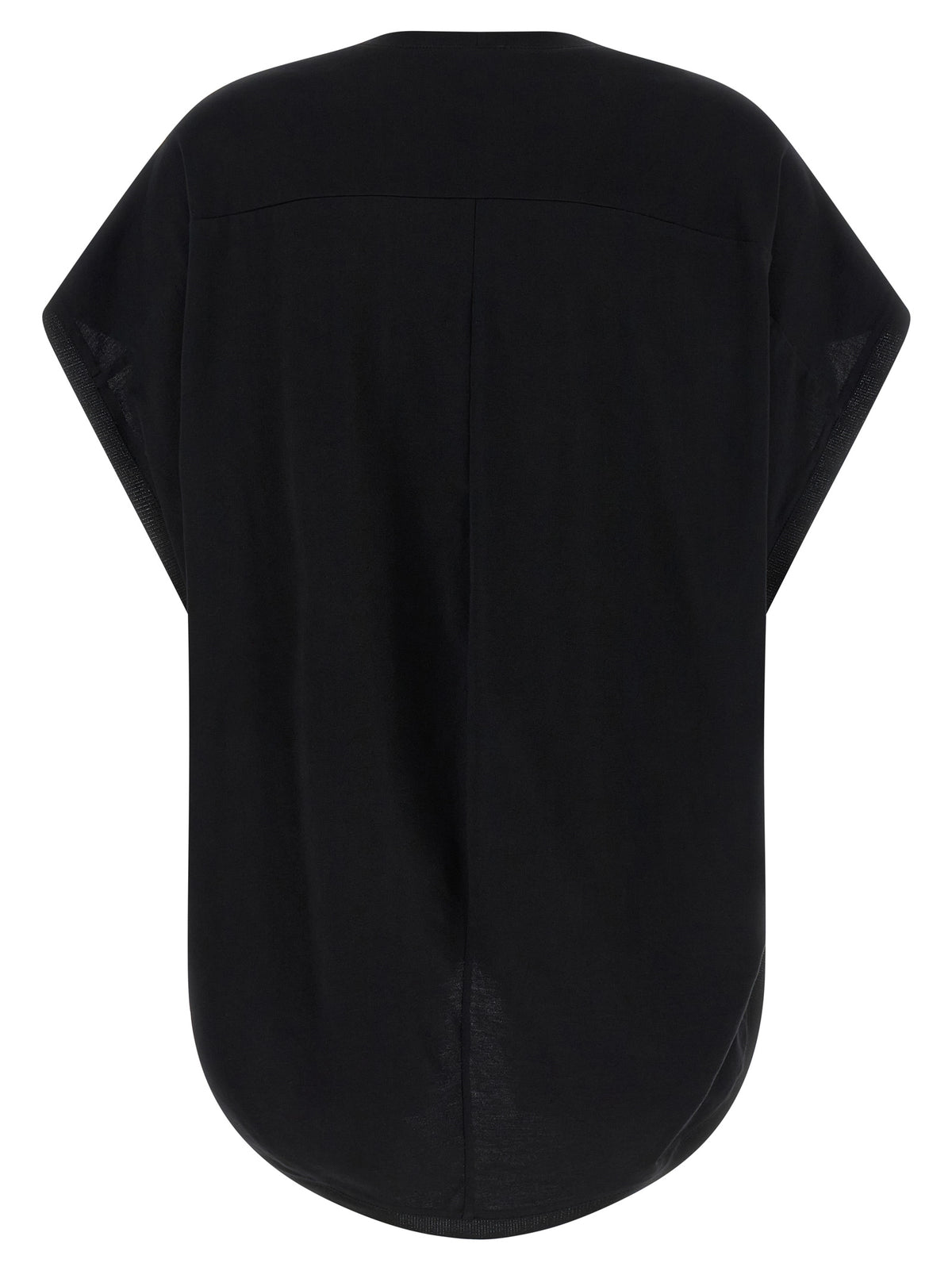 T-shirt en coton noir DI.LA3 PARI'