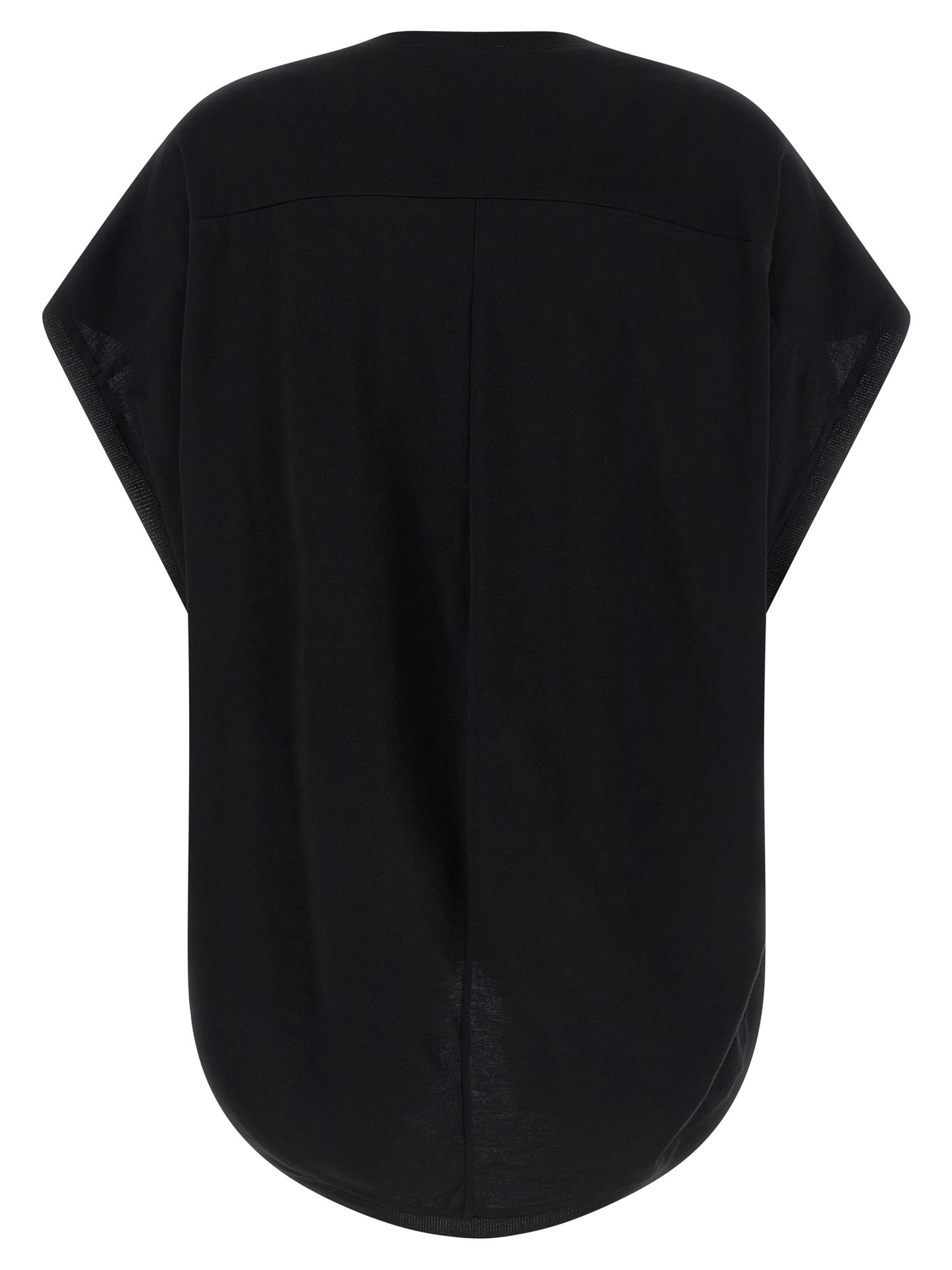 DI.LA3 PARI' Black Cotton T-Shirt