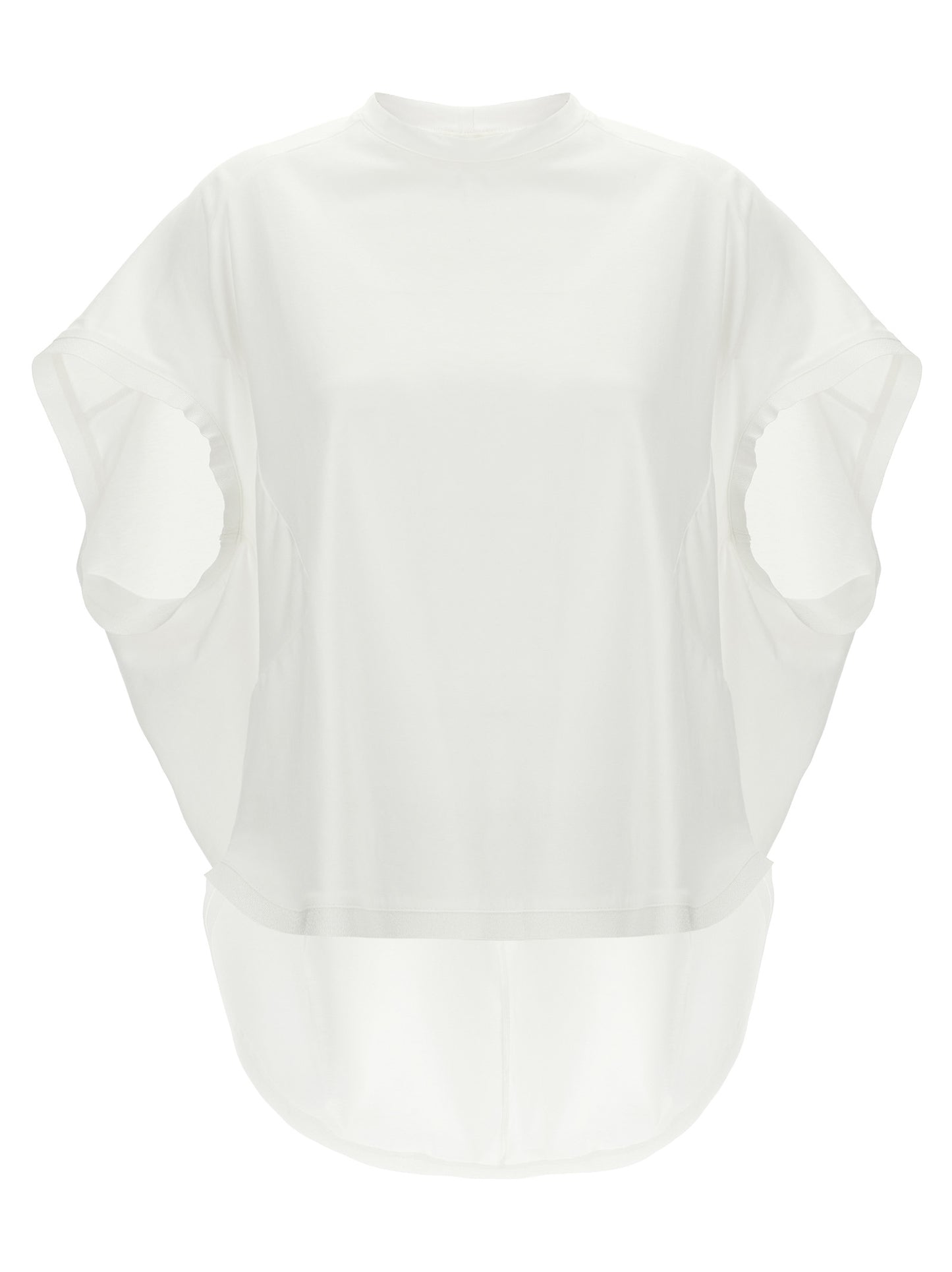 DI.LA3 PARI' White Cotton T-Shirt