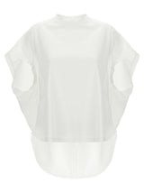T-shirt en coton blanc DI.LA3 PARI'