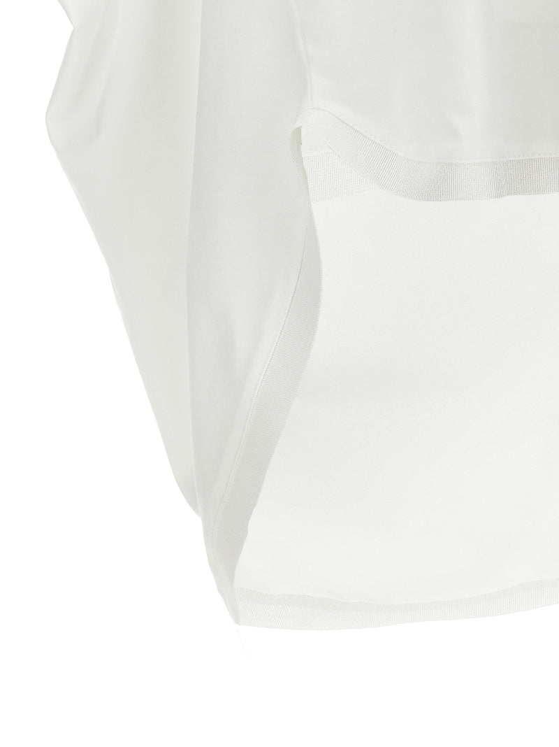 T-shirt en coton blanc DI.LA3 PARI'