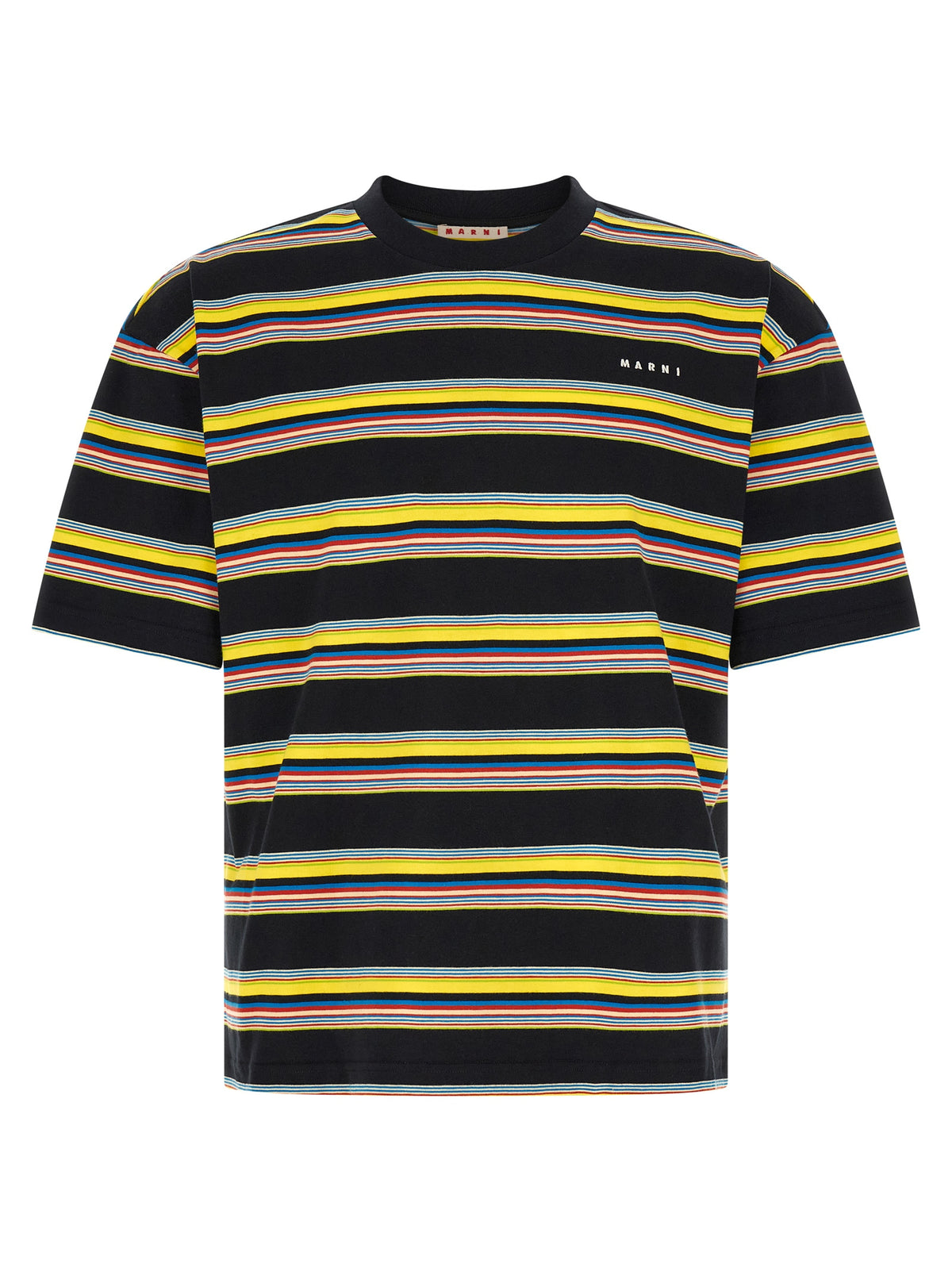 T-shirt en coton multicolore Marni
