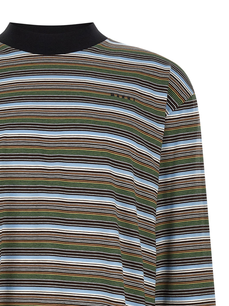 T-shirt en coton multicolore Marni