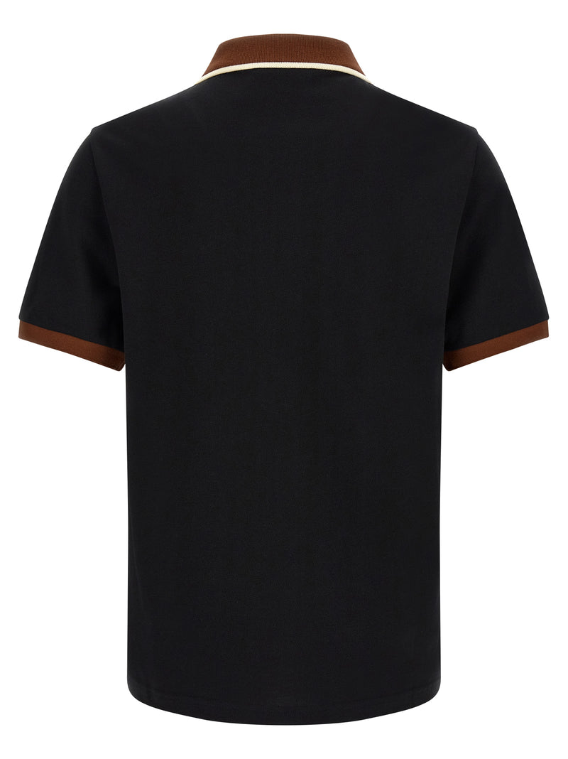 Polo Marni en coton noir