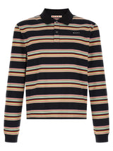 Polo Marni en coton multicolore