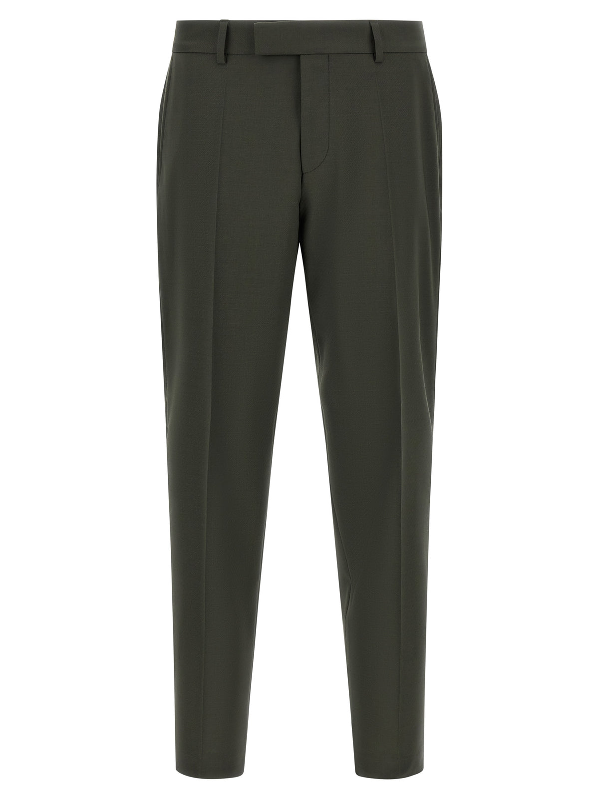 Pantalon Hugo Boss bicolore en laine vierge