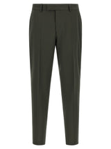 Pantalon Hugo Boss bicolore en laine vierge
