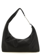 Sac bandoulière en cuir de veau noir Rick Owens