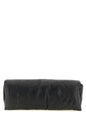 Rick Owens Black Lamb Leather Clutch Bag