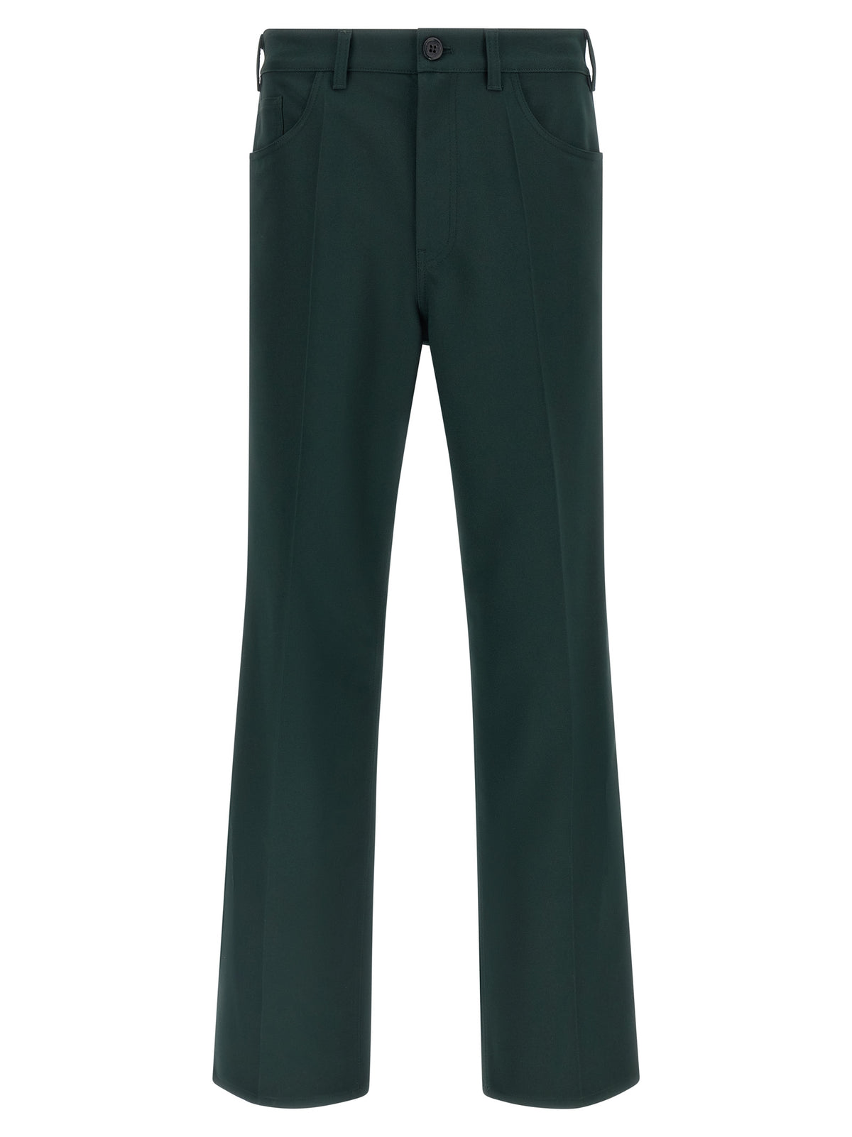 Pantalon bicolore en polyester Marni
