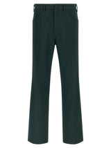 Pantalon bicolore en polyester Marni