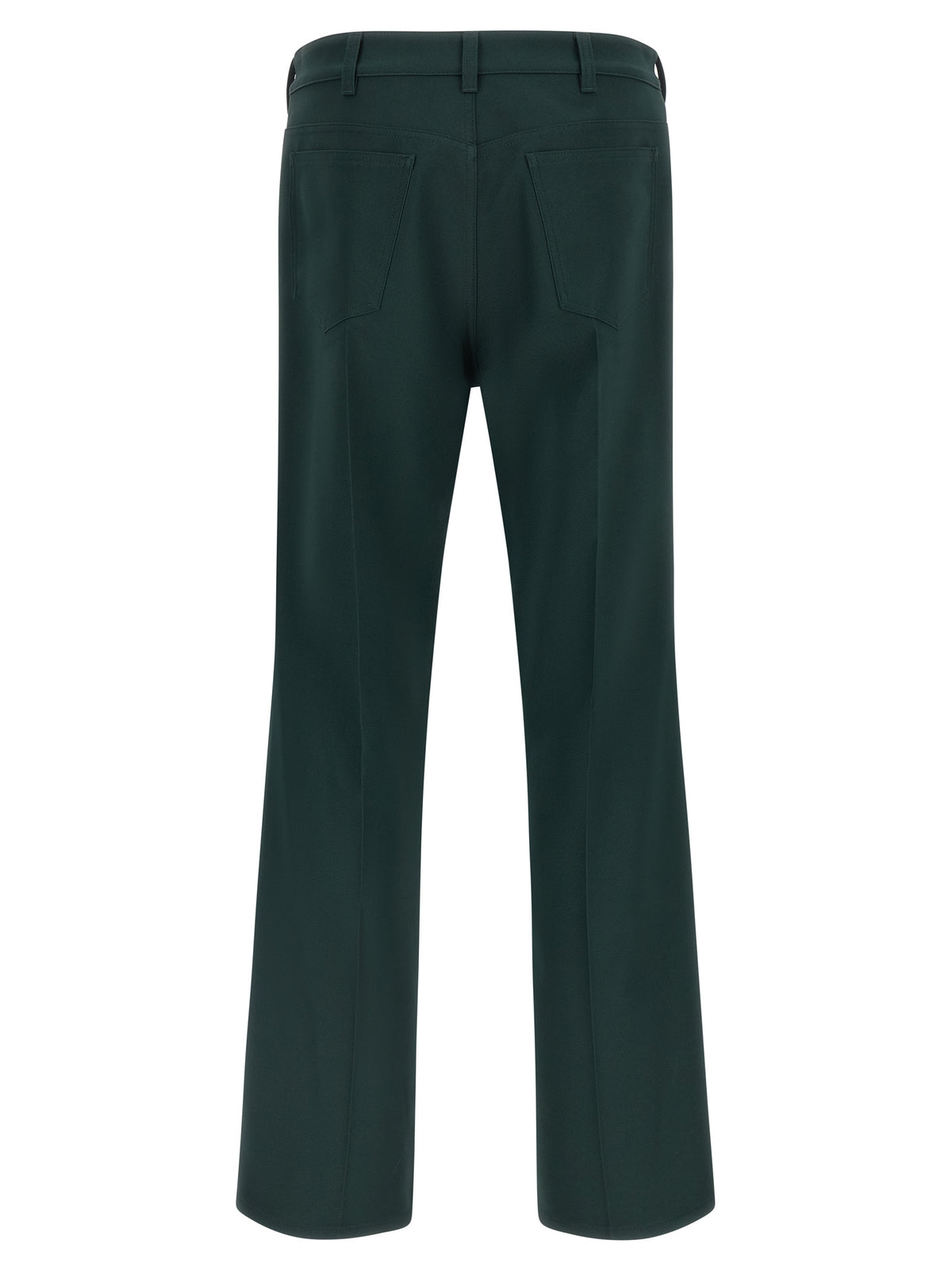 Pantalon bicolore en polyester Marni