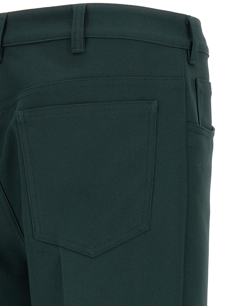 Pantalon bicolore en polyester Marni