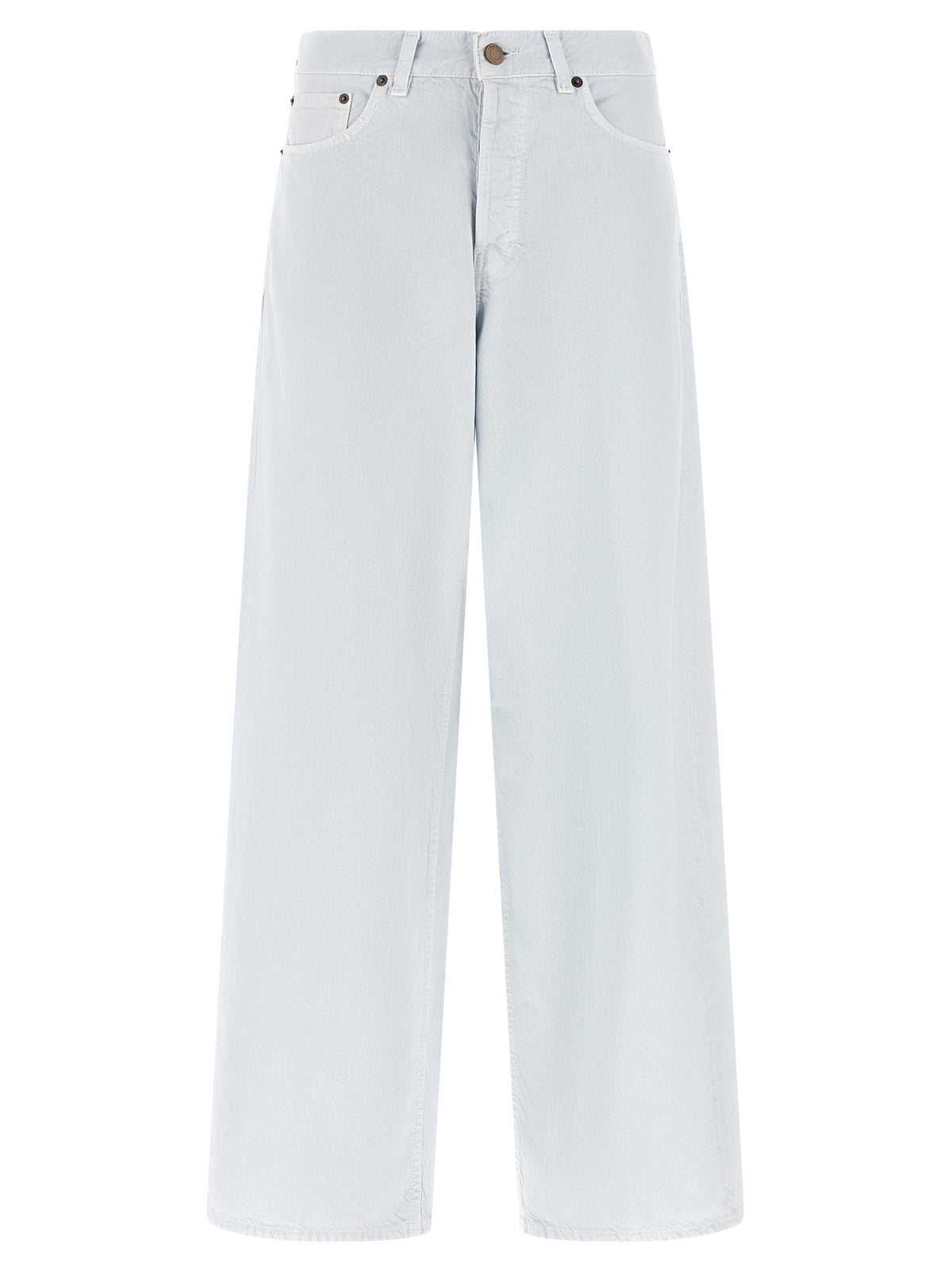 Jean décontracté en coton blanc Haikure