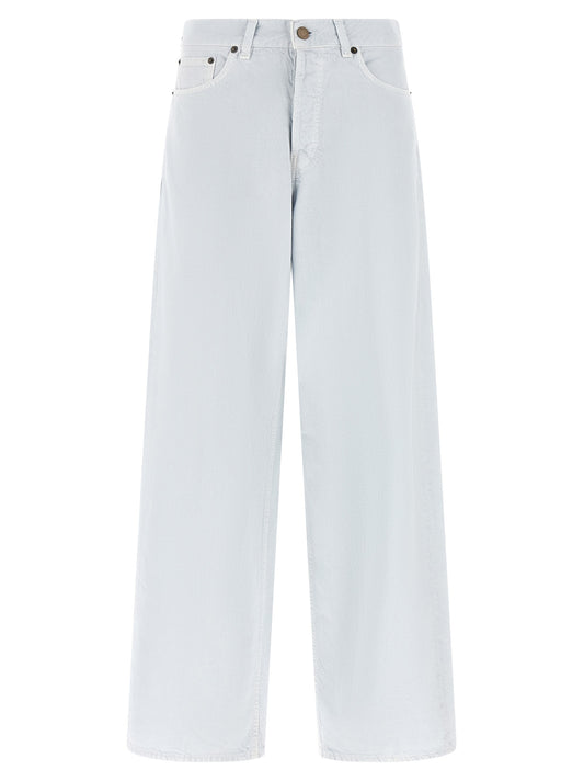 Jean décontracté en coton blanc Haikure