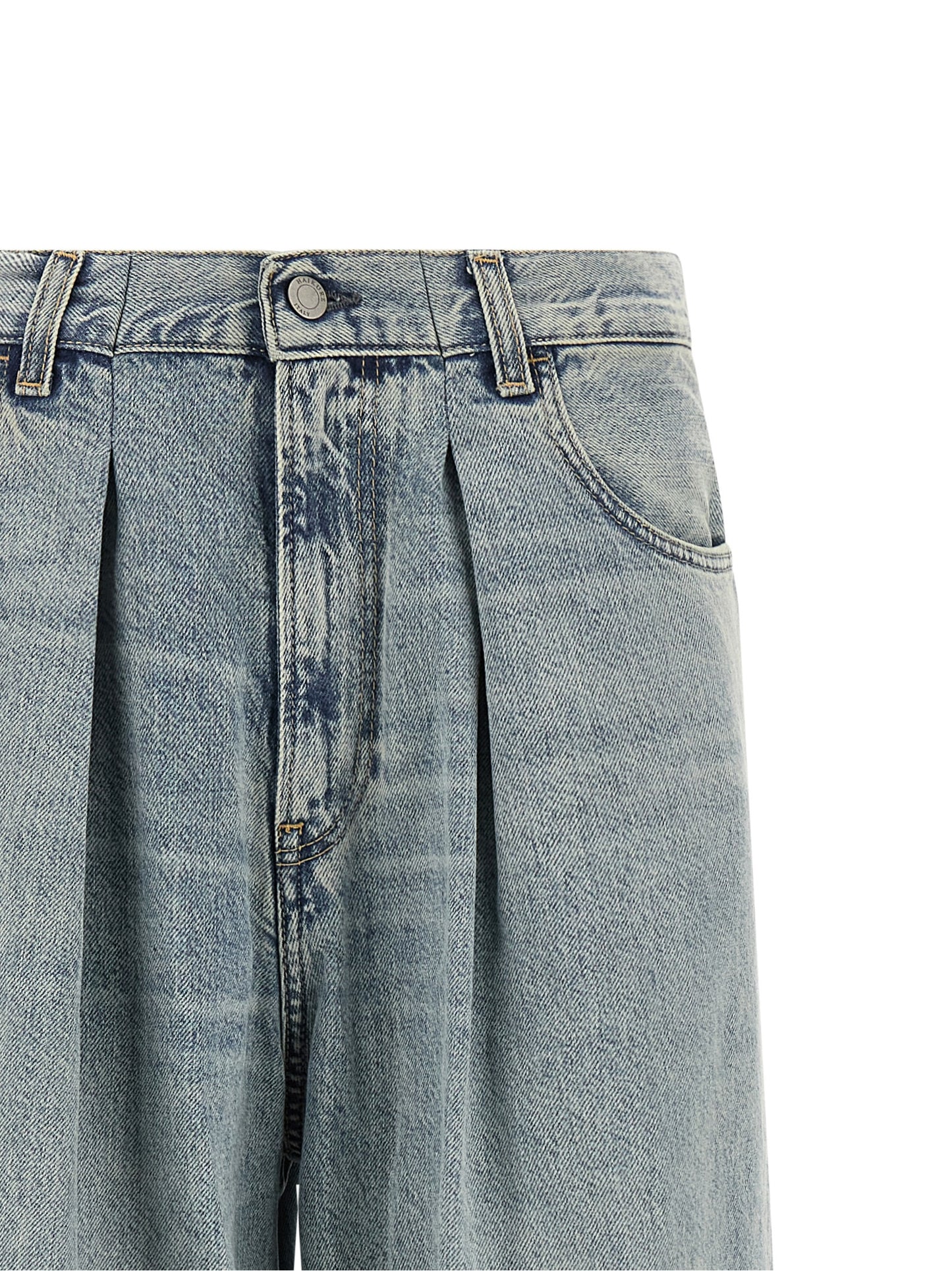 Haikure Blue Cotton Jeans Denim