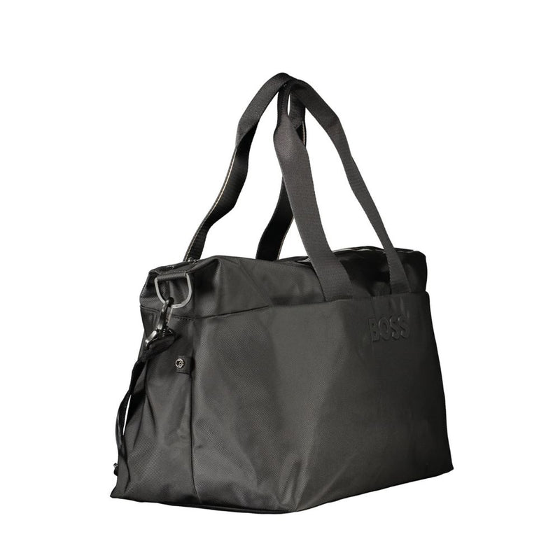 Sac homme en polyuréthane noir Hugo Boss