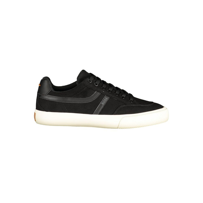 Baskets Hugo Boss Noires en Polyuréthane pour Homme