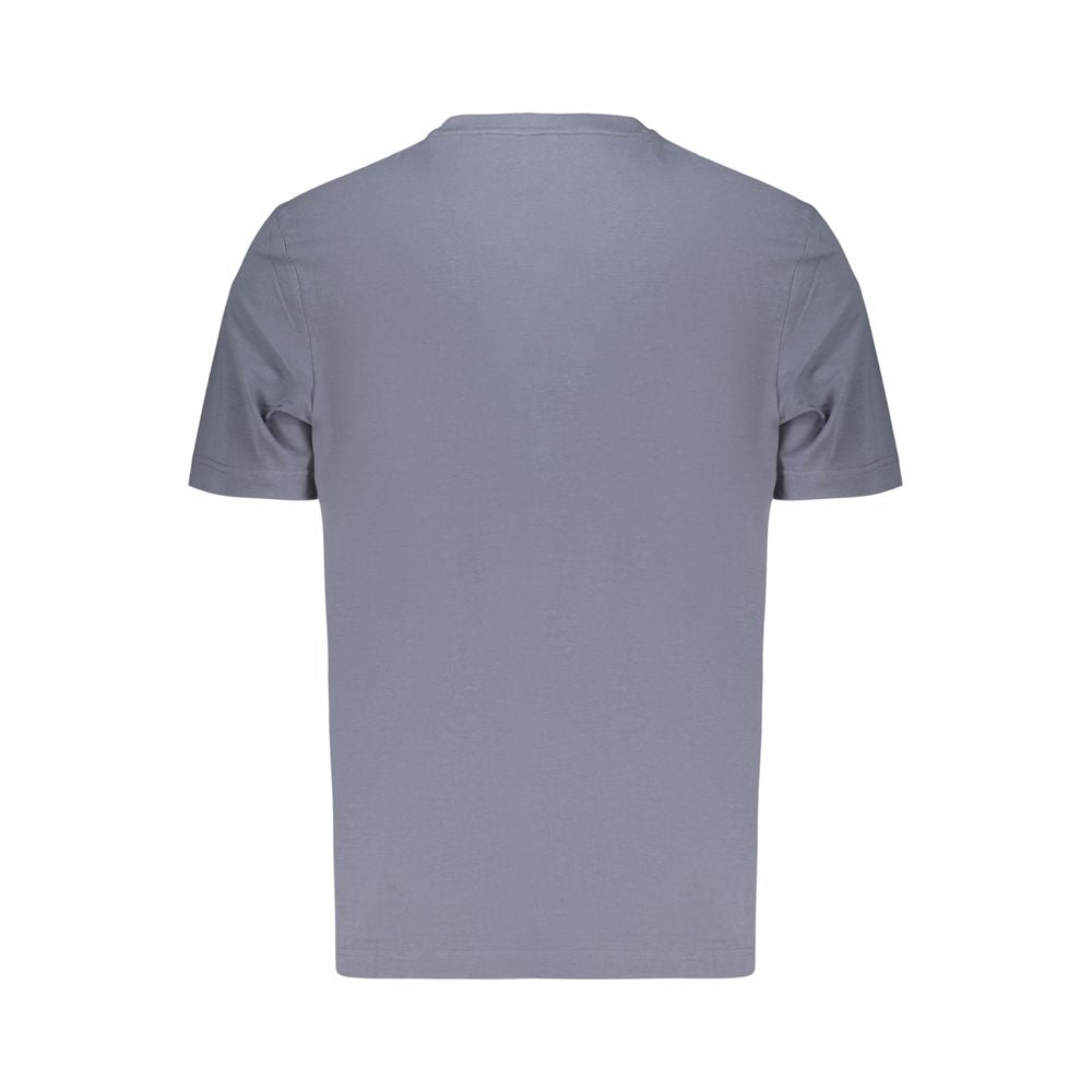 T-shirt en coton bleu Hugo Boss pour homme