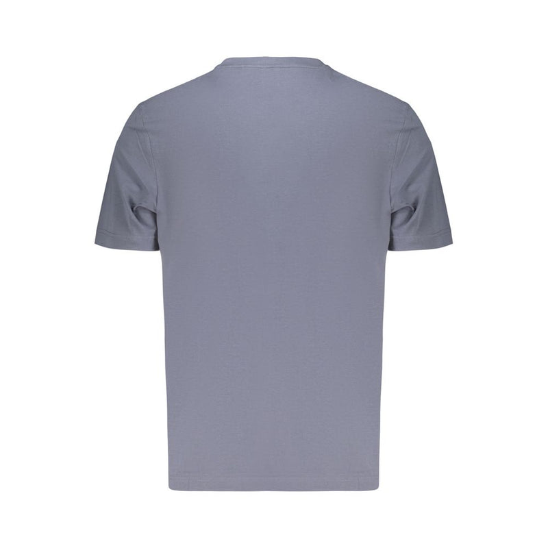 T-shirt en coton bleu Hugo Boss pour homme