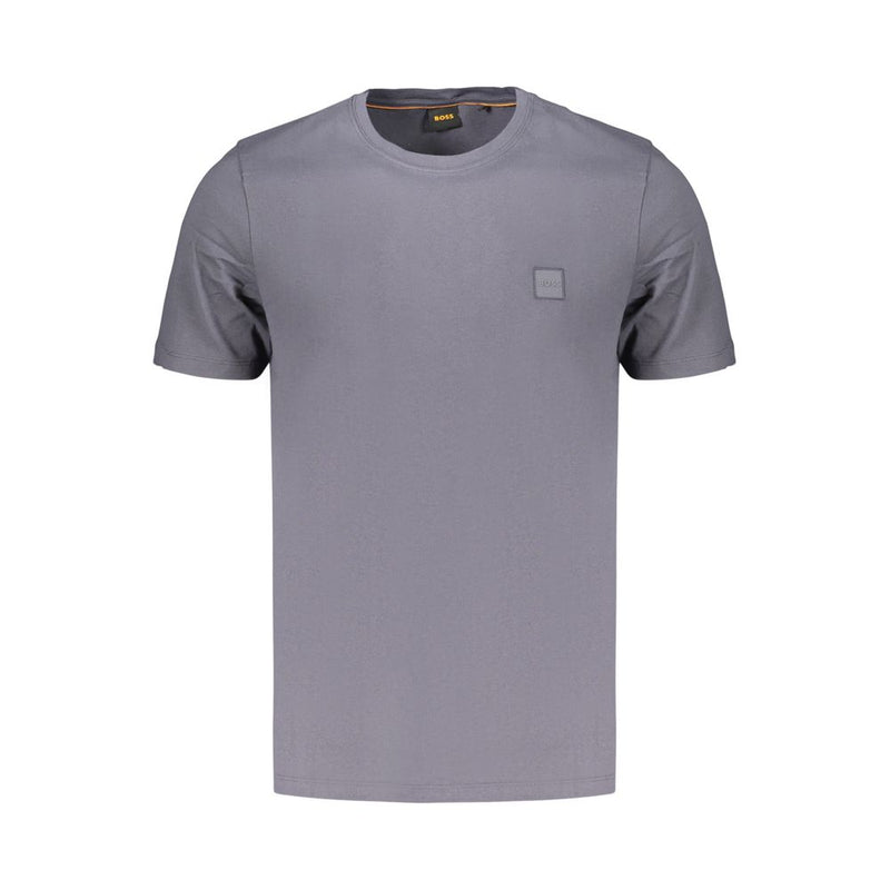 T-shirt Hugo Boss bleu en coton pour homme