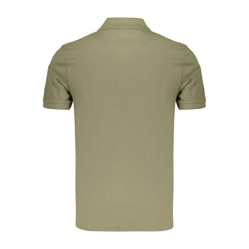 Polo homme en coton Hugo Boss Green