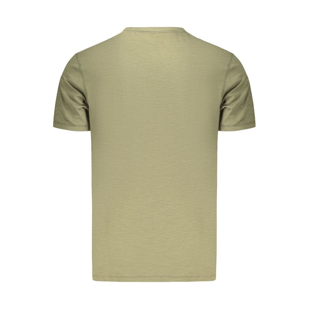 T-shirt en coton vert Hugo Boss pour homme
