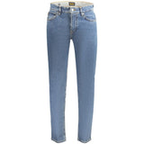 Jean Hugo Boss bleu en coton pour homme