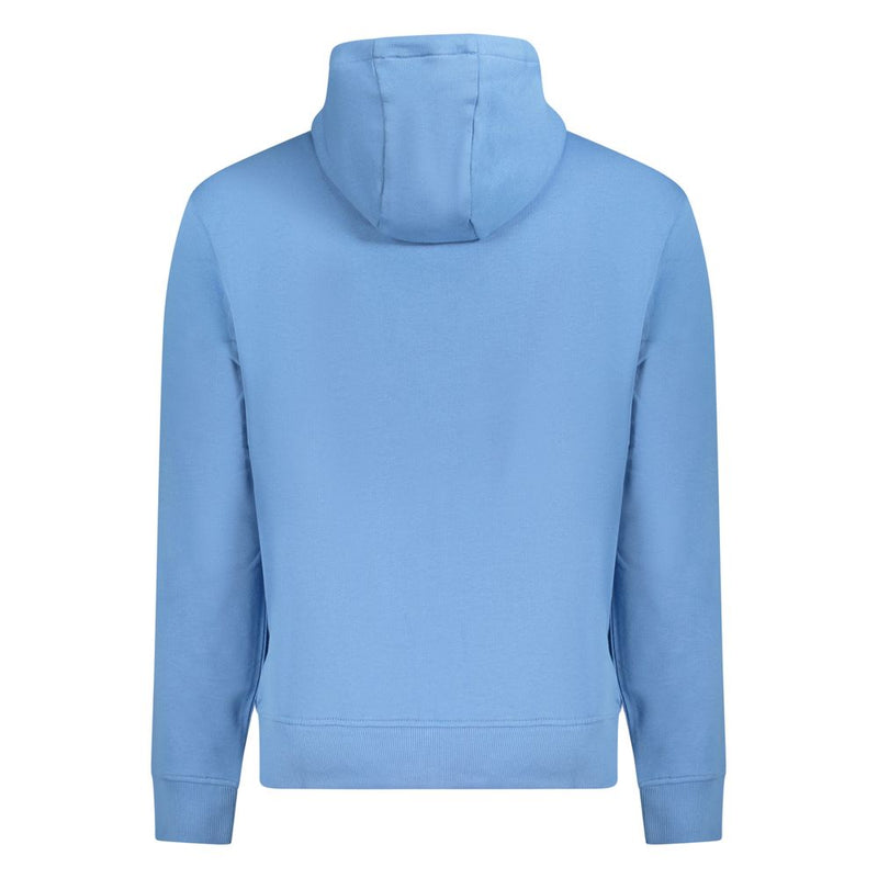 Sweat à capuche en coton Azzurro pour homme Napapijri