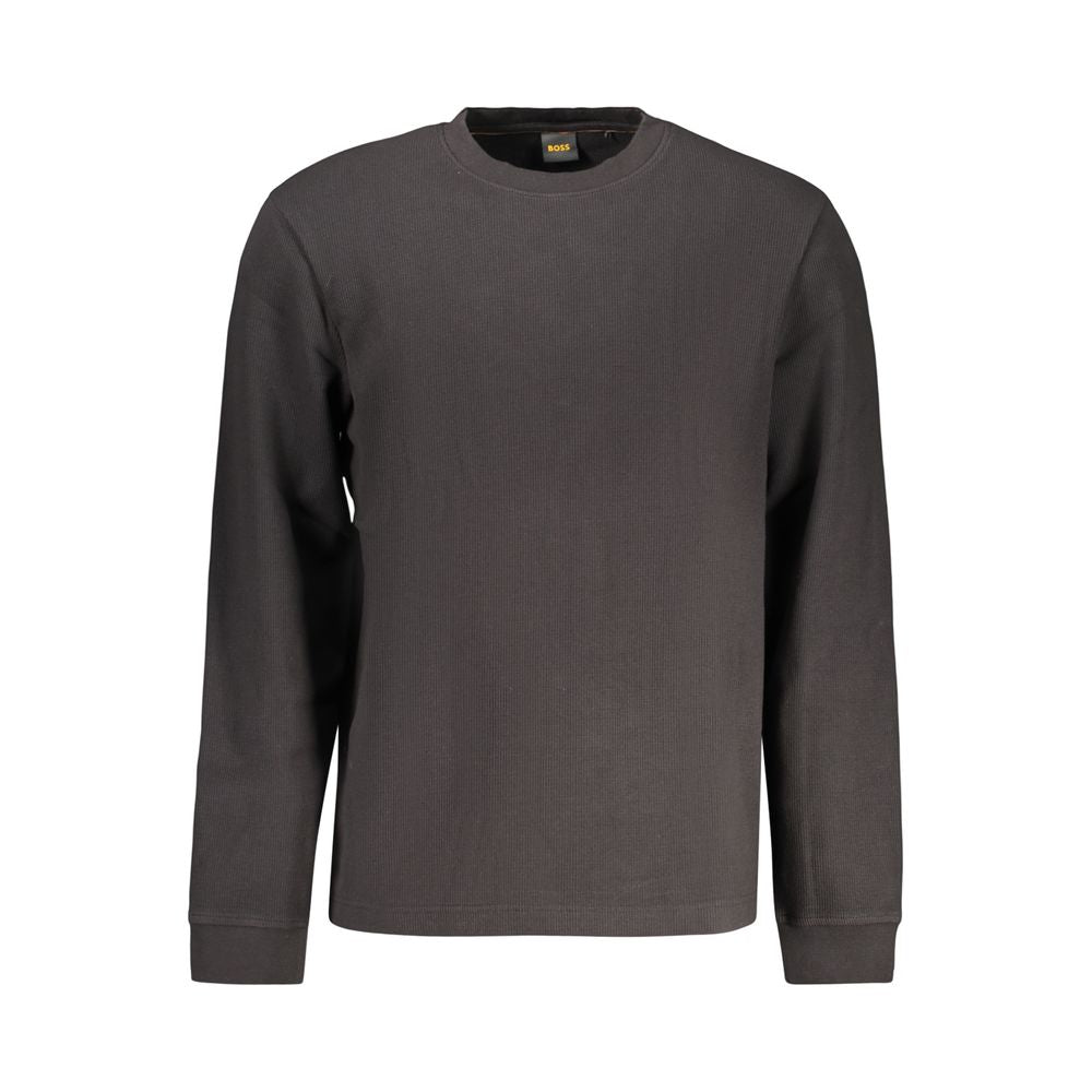 Chemise Hugo Boss en coton noir pour homme