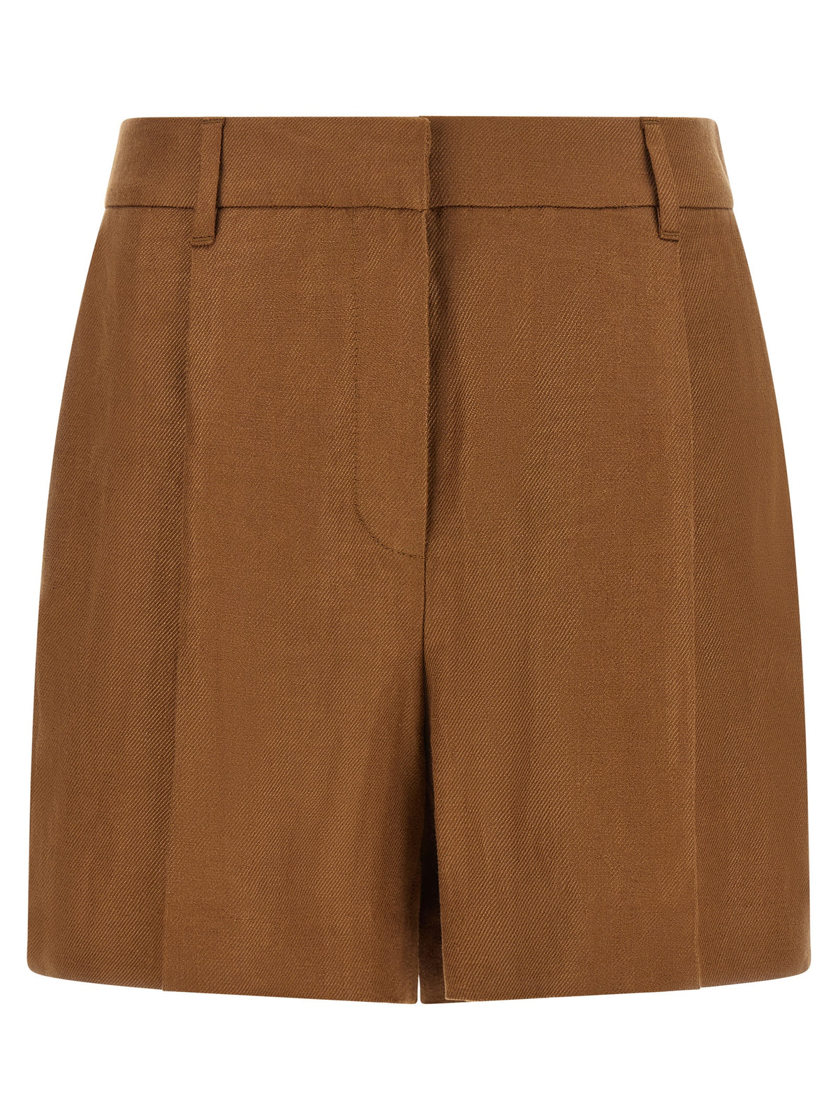 Shorts Bermudas Brunello Cucinelli en Lin Marron