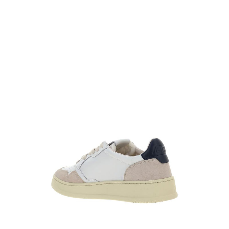Baskets Autry en cuir de veau blanc Bos Taurus